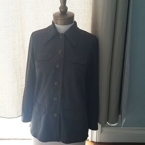 1940s inspired button up jacket